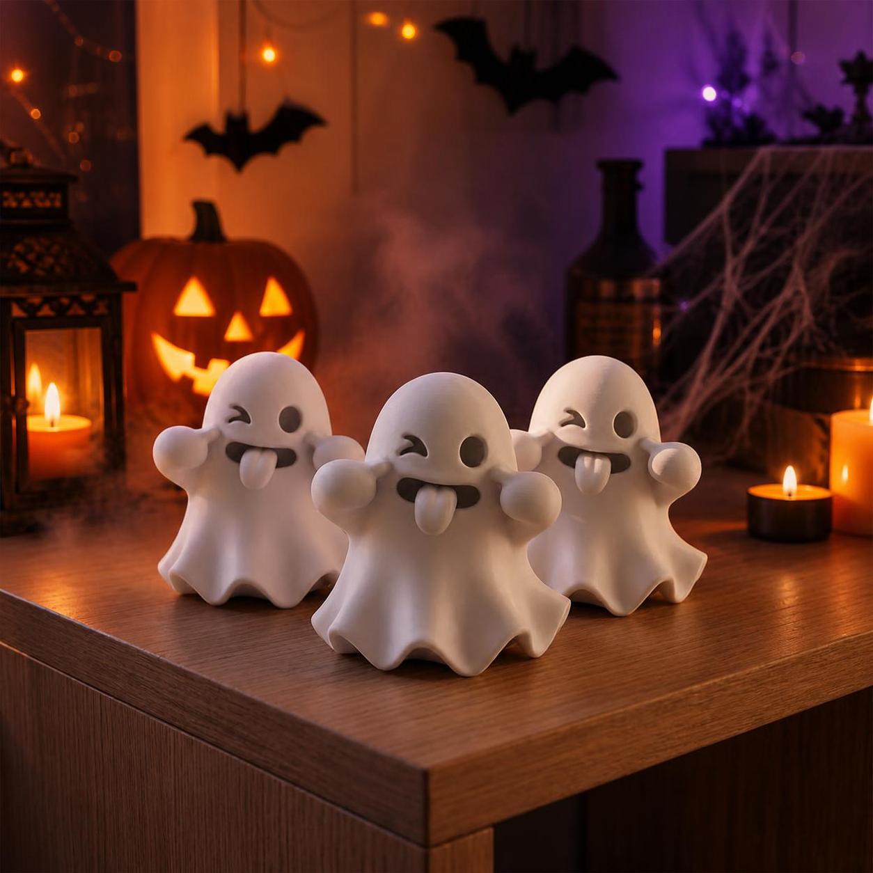 3D Printing Ghosting - Figuras de Fantasmas Divertidas para Halloween,