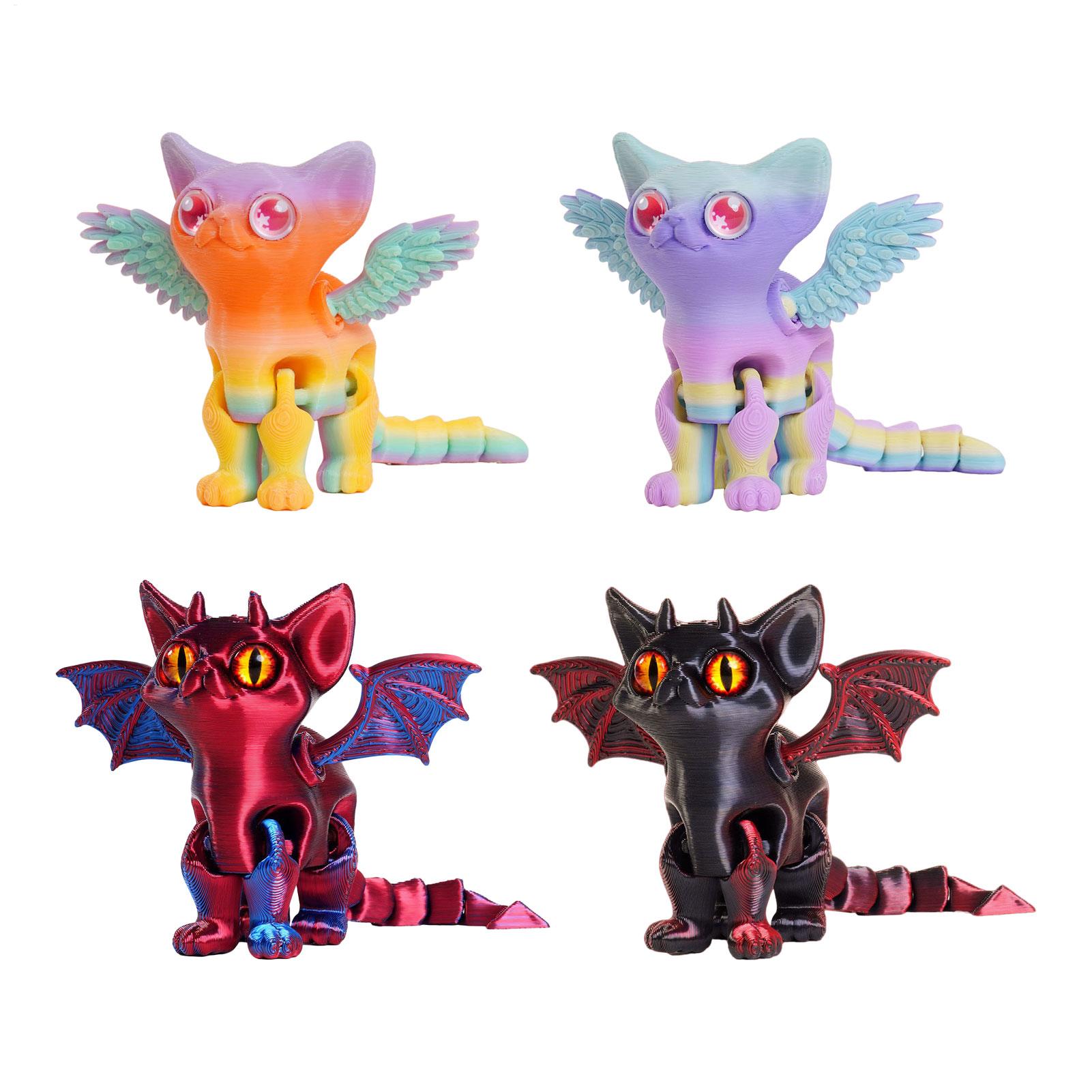 3D Printing Mockup - Figura de Gato Impresa en 3D,