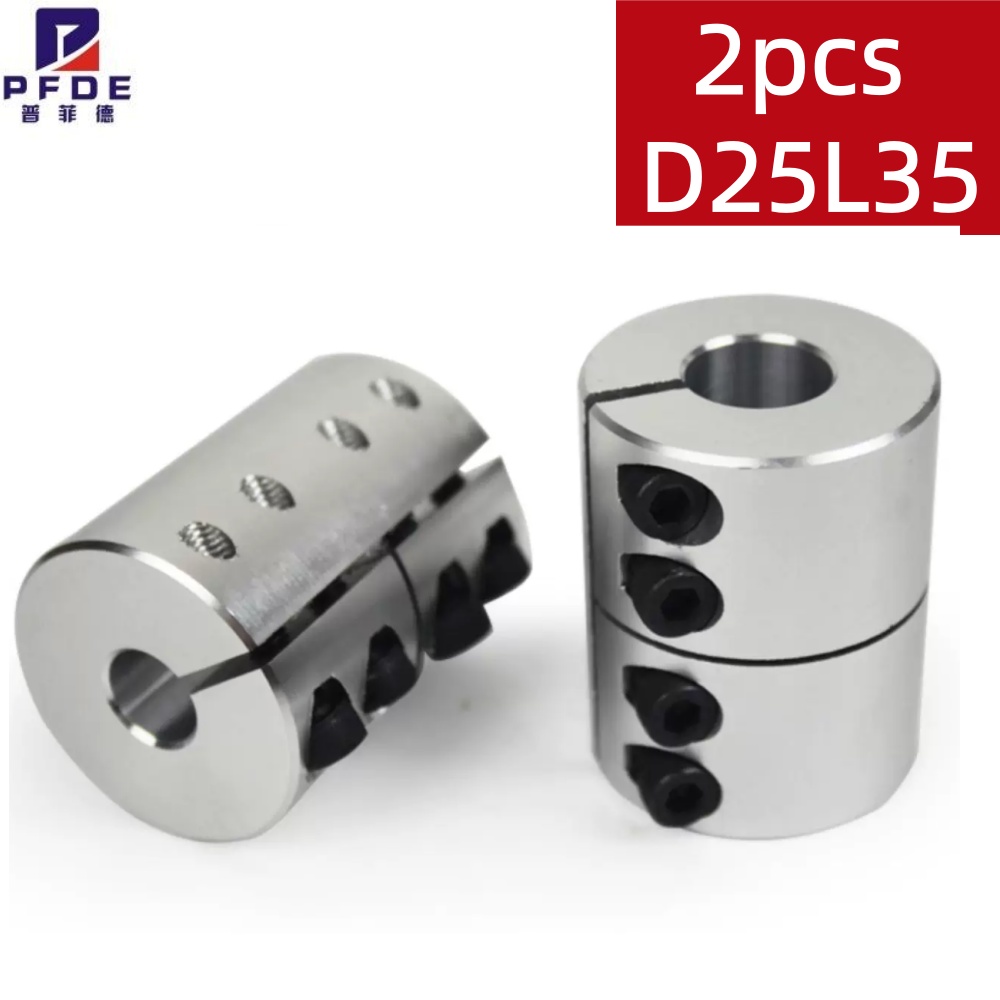 Lead Screw Stepper - 2 unidades D25L35 Acoplador de eje