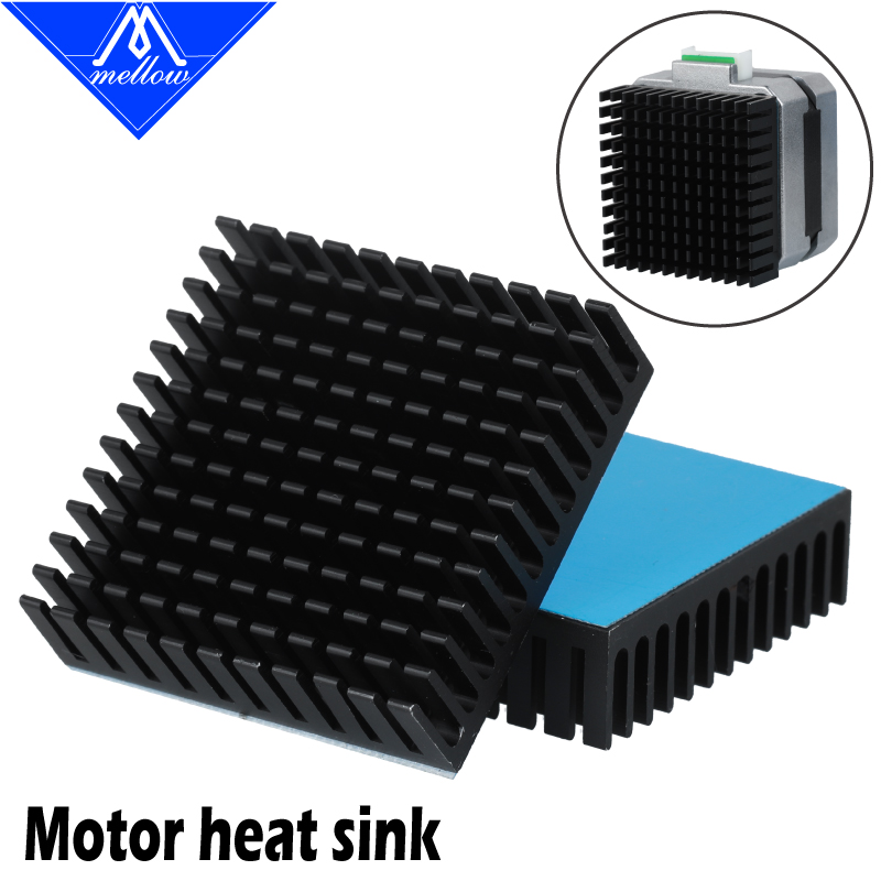 3D Printing Aluminium - Mellow-disipador de calor de Motor de