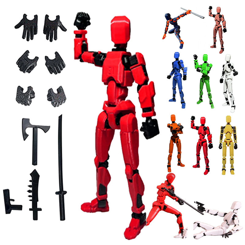 3D Printing Mockup - 1 Uds. Figura de 13 articulaciones