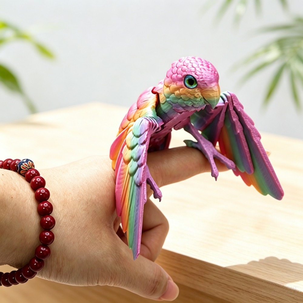 3D Printing Mockup - Modelo de Loro Impreso en 3D,