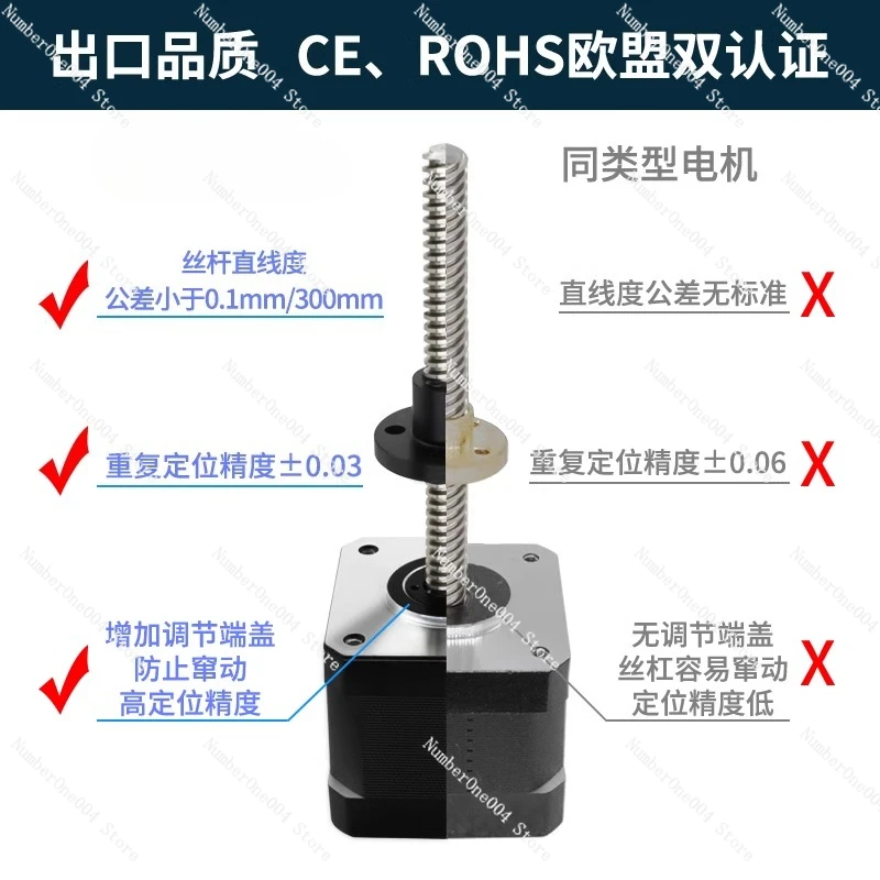Lead Screw Stepper - Motor paso a paso lineal de