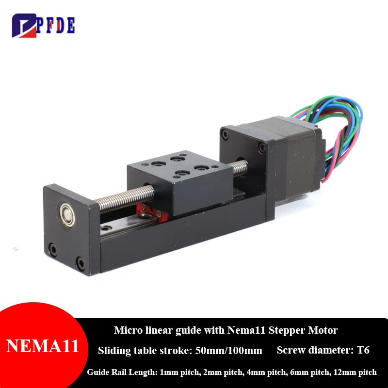 Lead Screw Stepper - Motor paso a paso NEMA11, Mini