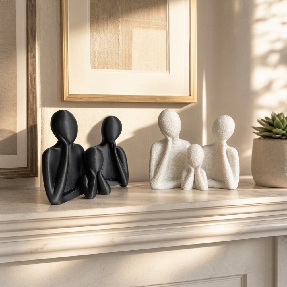 Escultura de Pareja Abrazándos - 3D Printing Mockup reseña y precio