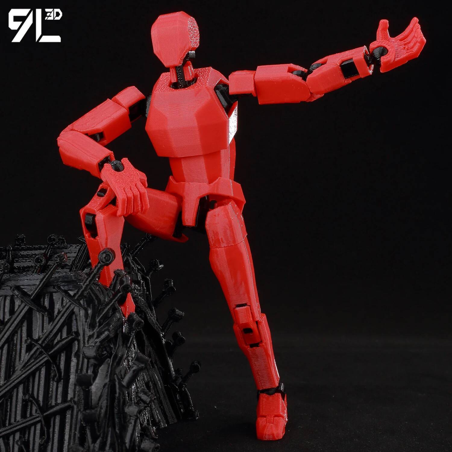 9L3D impreso Dummy13 Lucky13 T - 3D Printing Mockup reseña y precio