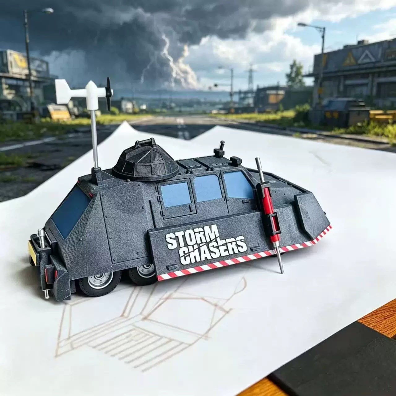 Modelo de Vehículo Interceptor - 3D Printing Diecast Cars reseña y precio