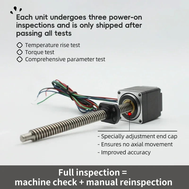 UMOT Nema8 11 14 17 23 Motor p - Lead Screw Stepper reseña y precio