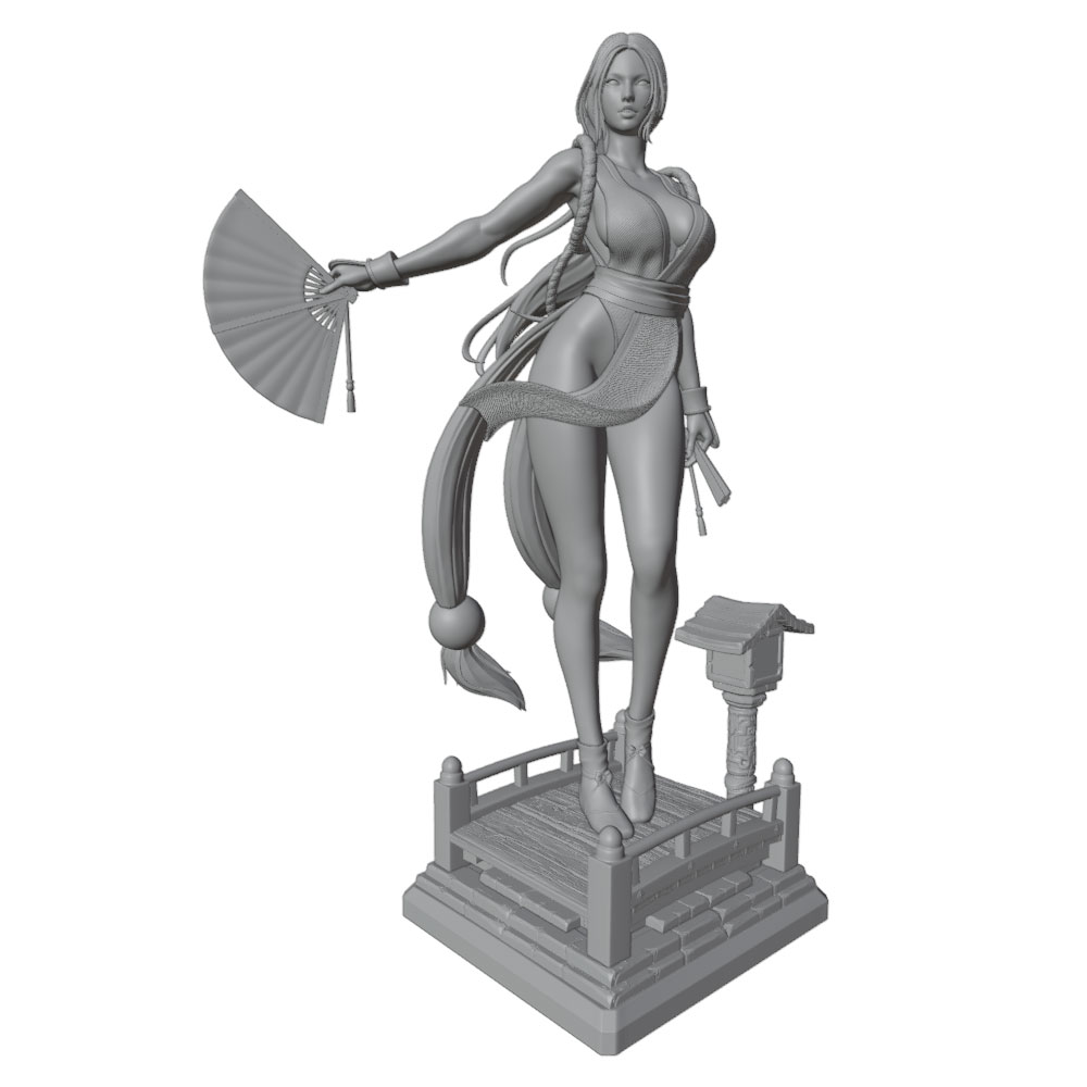 Estatua en miniatura de resina - 3D Printing Mockup reseña y precio