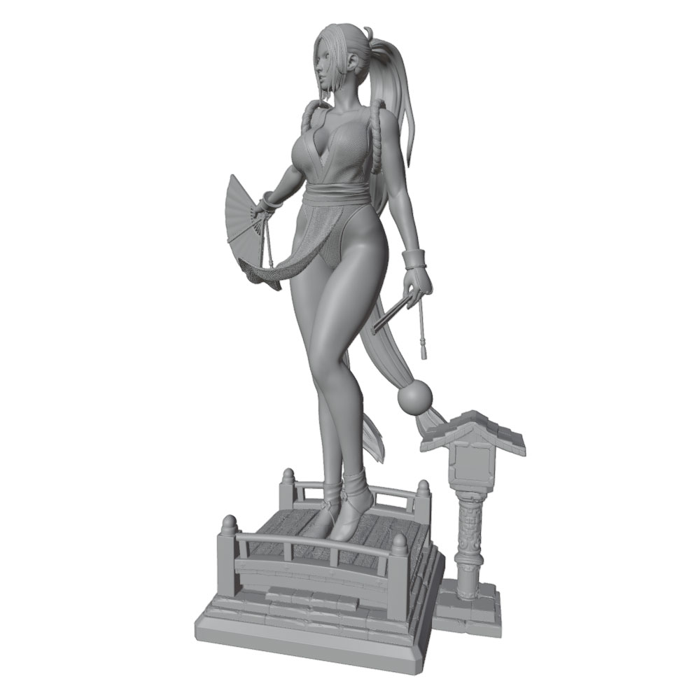 Estatua en miniatura de resina - 3D Printing Mockup reseña y precio