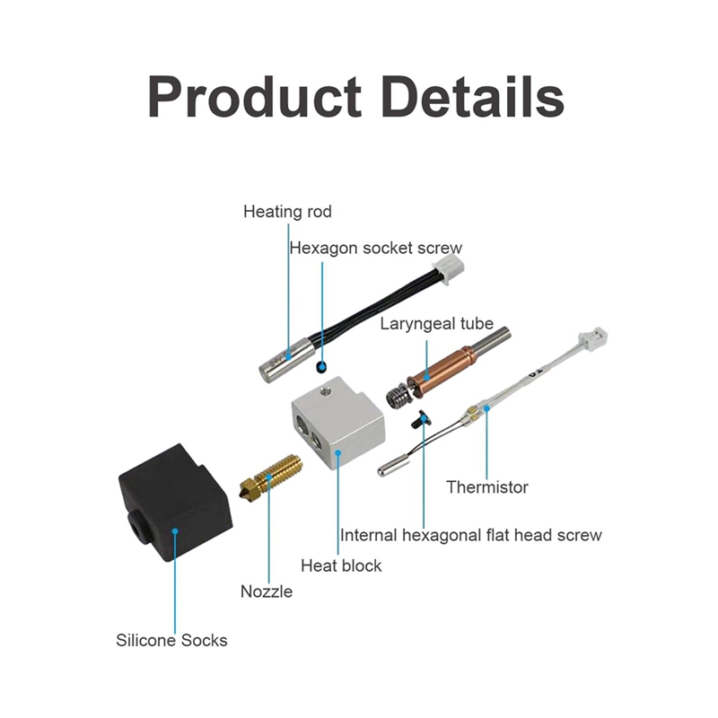 Kit de 3 Hotends para Impresor - 3D Printing Kit reseña y precio