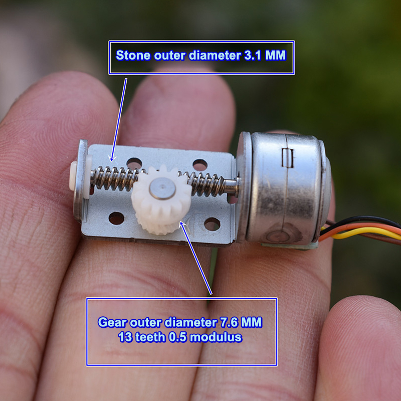 1 Pieza Motor Paso a Paso con  - Lead Screw Stepper reseña y precio