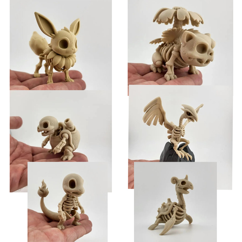 Modelo de Hueso Fósil de Pokém - 3D Printing Mockup reseña y precio