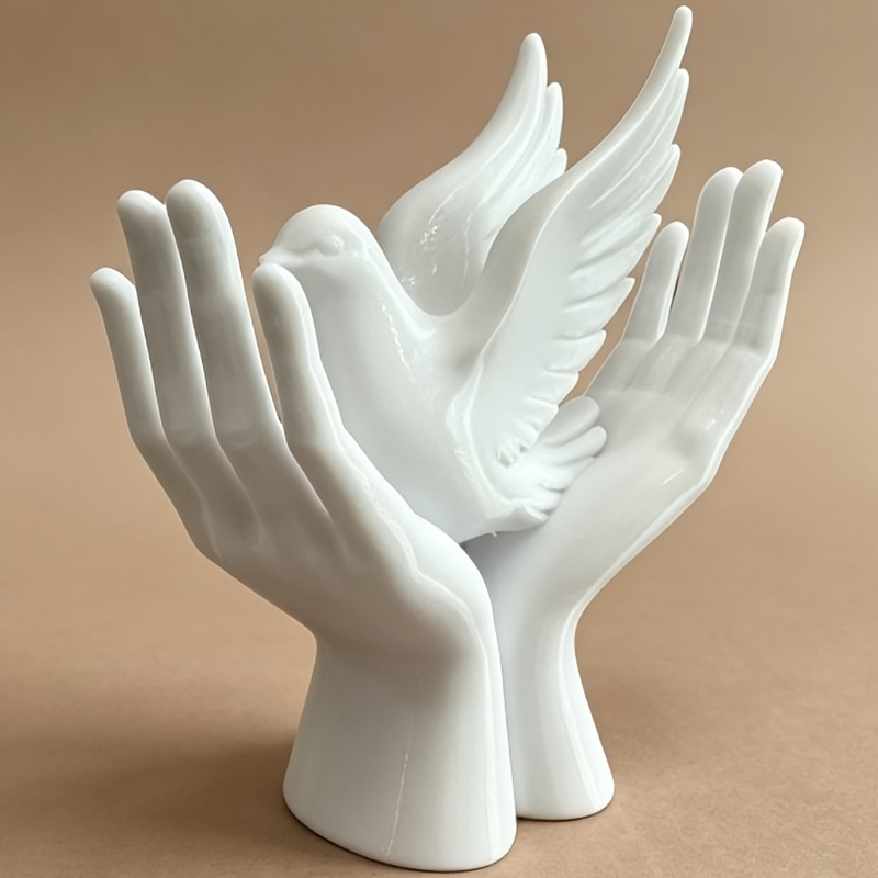Estatua de Mano de la Paz de 1 - 3D Printing Mockup reseña y precio