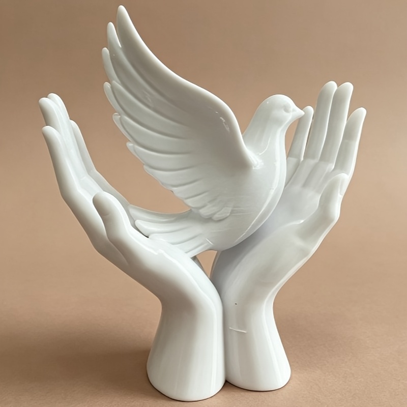 Estatua de Mano de la Paz de 1 - 3D Printing Mockup reseña y precio