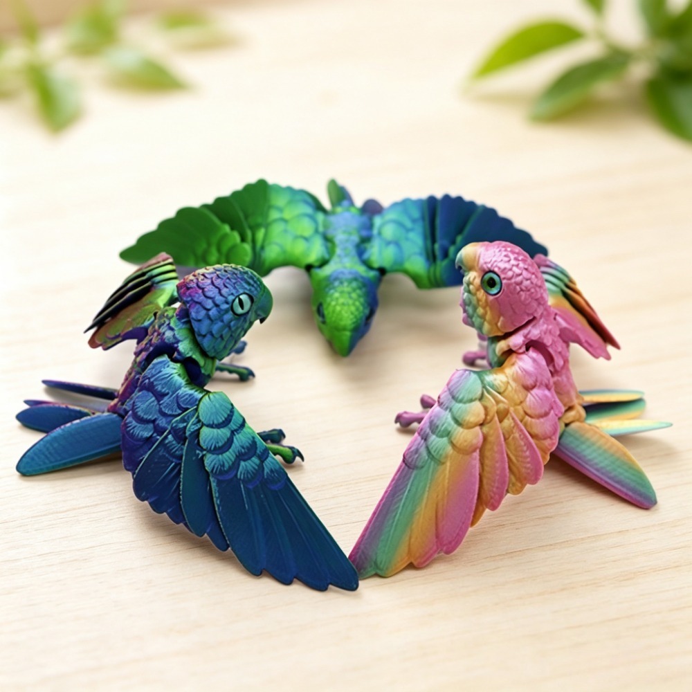 Modelo de Loro Impreso en 3D,  - 3D Printing Mockup reseña y precio
