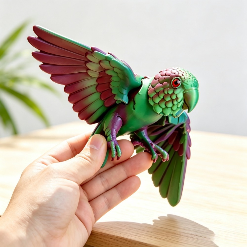 Modelo de Loro Impreso en 3D,  - 3D Printing Mockup reseña y precio