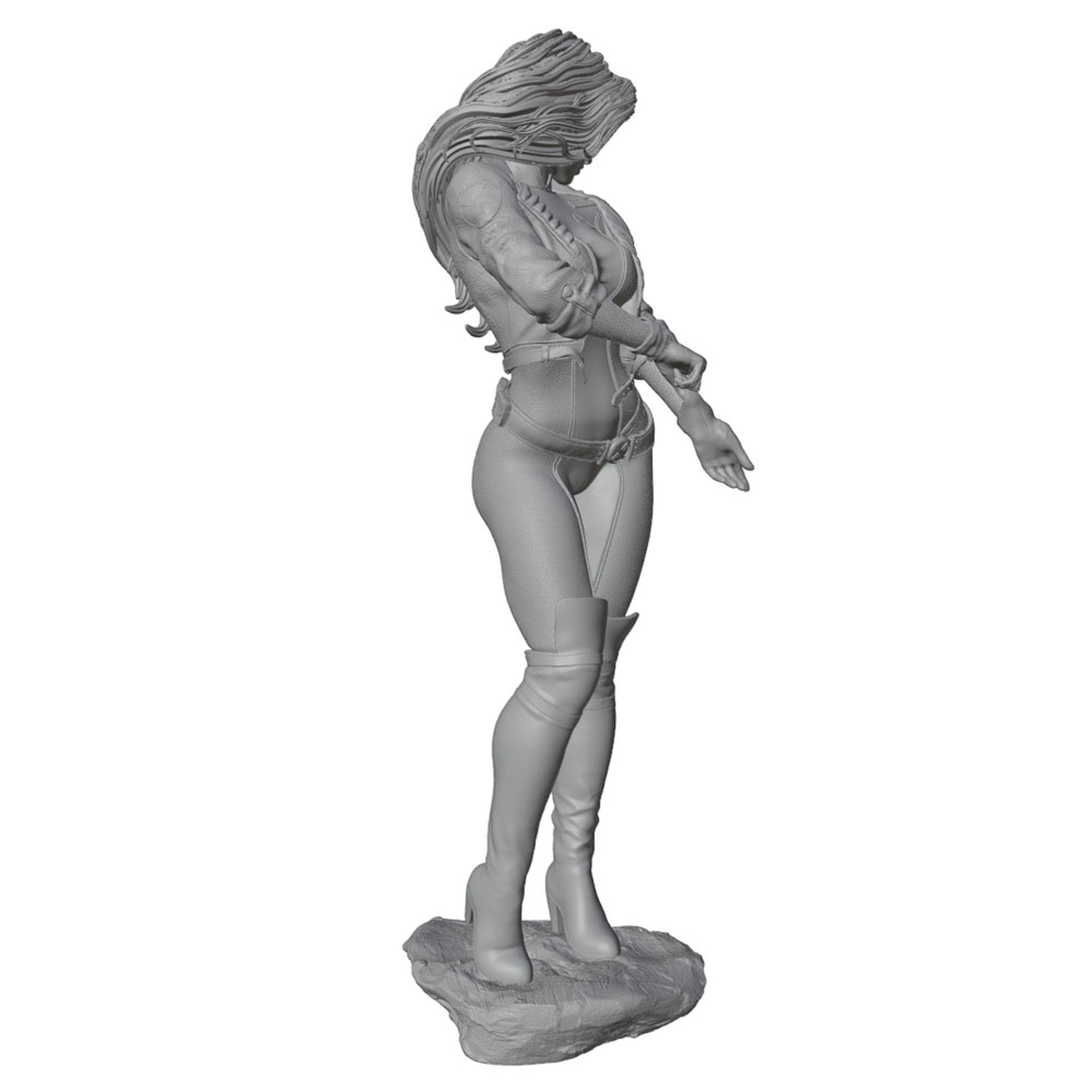 Personaje femenino realista y  - 3D Printing Mockup reseña y precio