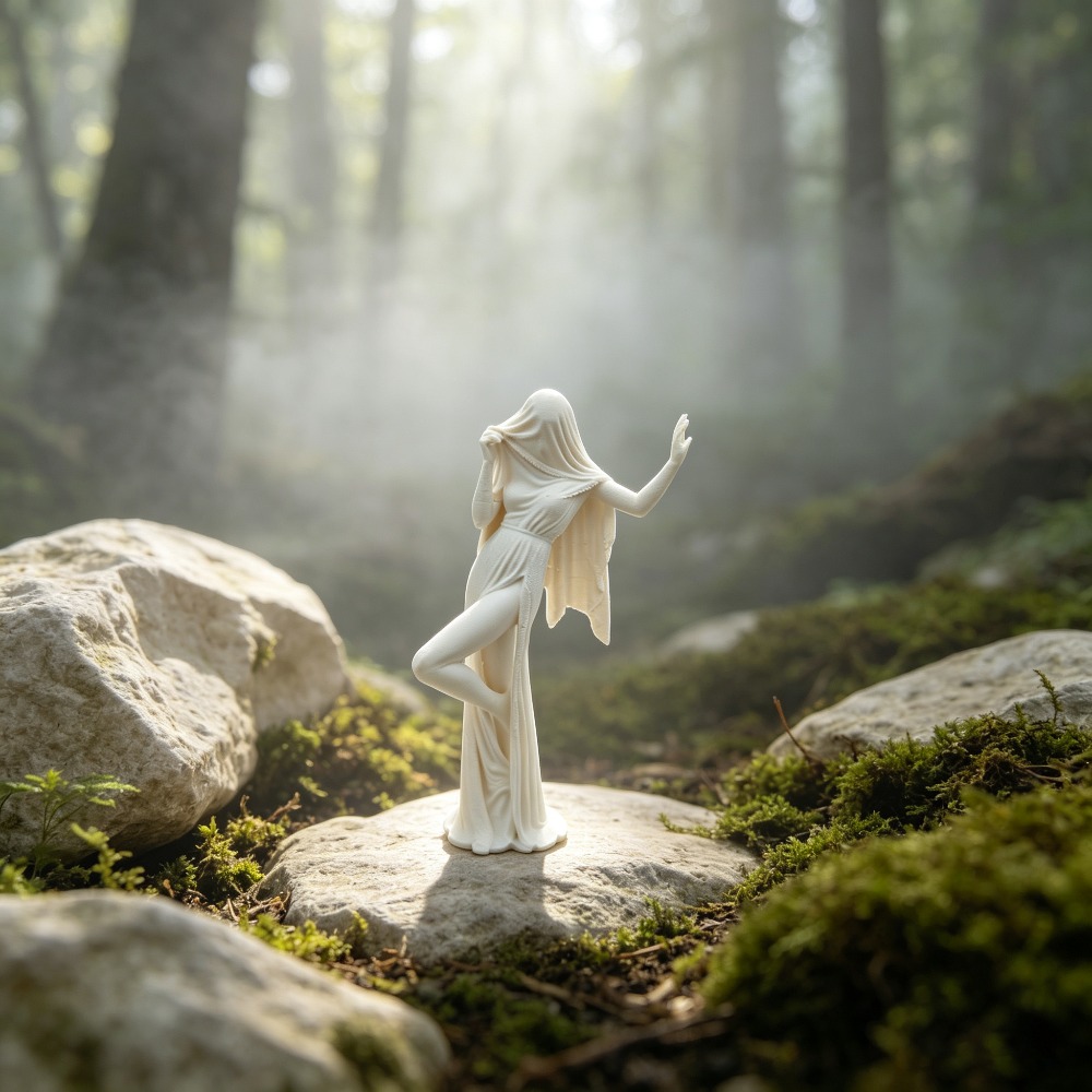 Figura de Dama Fantasma Bailar - 3D Printing Ghosting reseña y precio