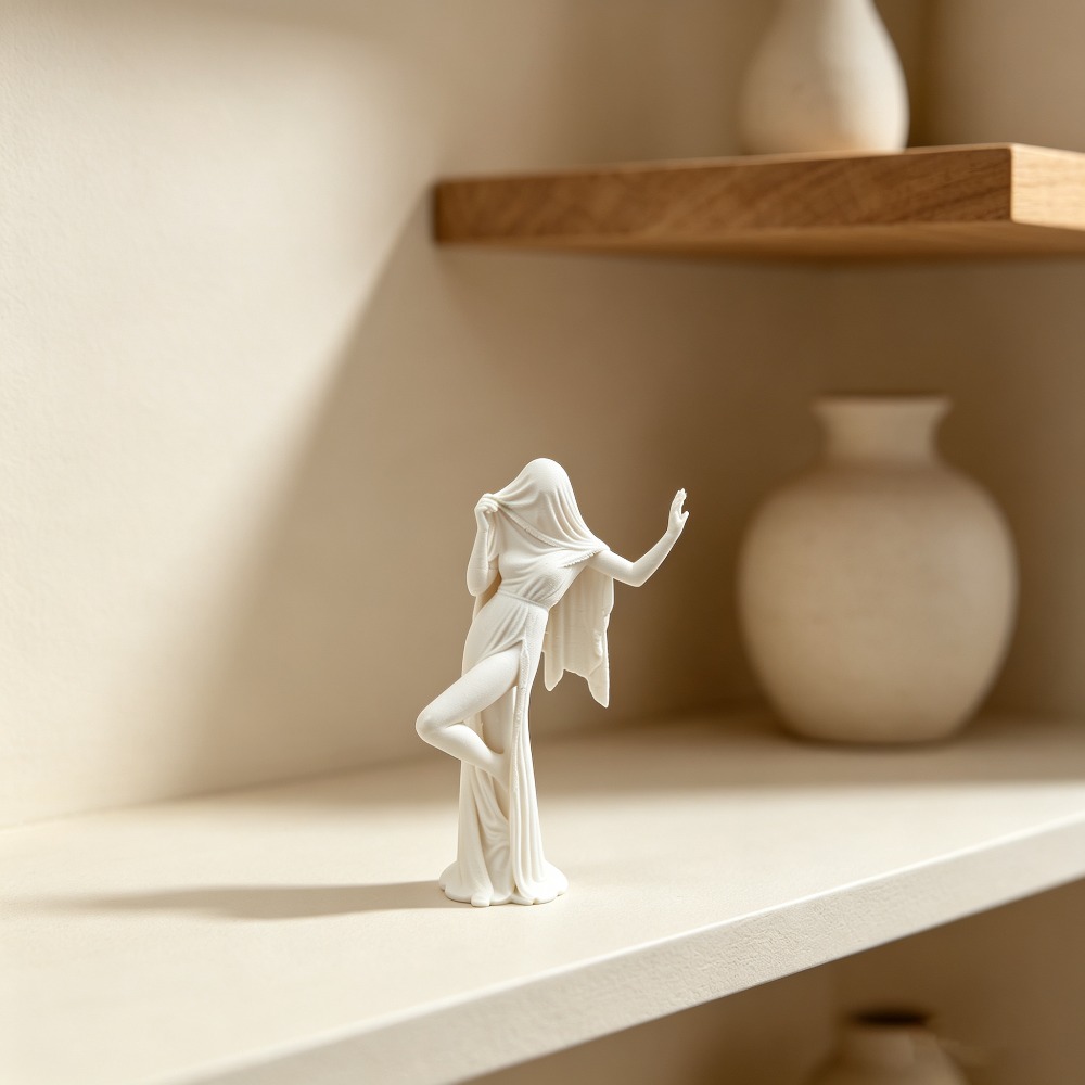 Figura de Dama Fantasma Bailar - 3D Printing Ghosting reseña y precio