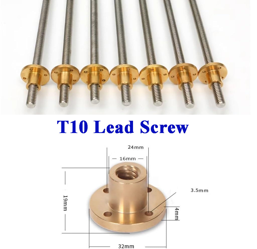 Tornillo de Avance T10 de Acer - Lead Screw Stepper reseña y precio