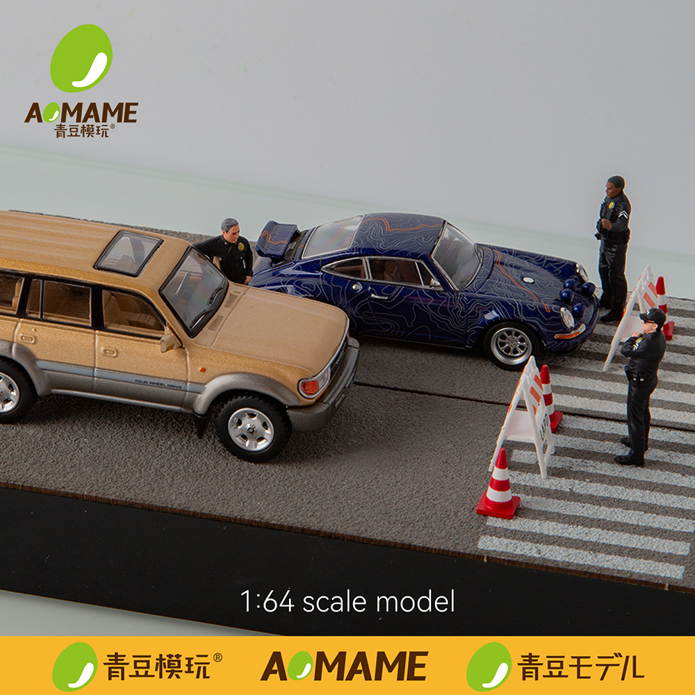 Set de Figuras de Policía LAPD - 3D Printing Diecast Cars reseña y precio