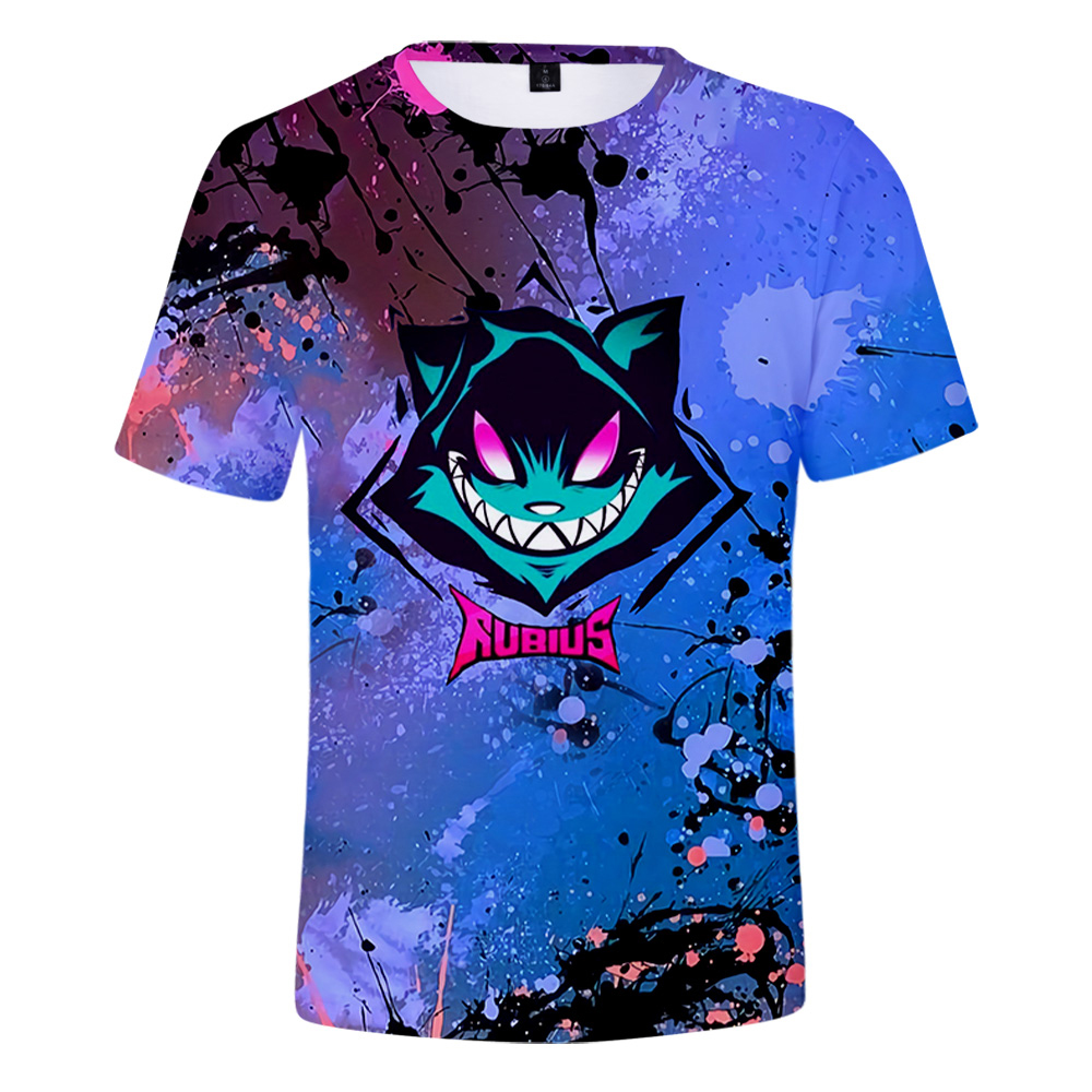 Rubius-Camiseta Unisex de mang - 3D Printing Youtubers reseña y precio