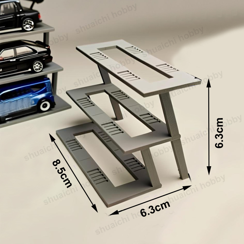 Soporte de exhibición escalona - 3D Printing Diecast Cars reseña y precio