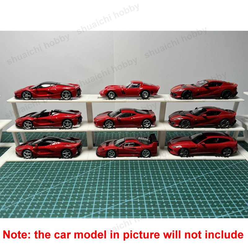 Soporte de exhibición escalona - 3D Printing Diecast Cars reseña y precio
