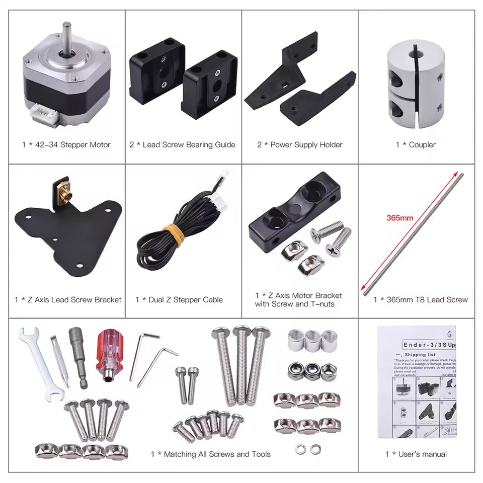 Piezas de impresora 3D para En - Lead Screw Stepper reseña y precio