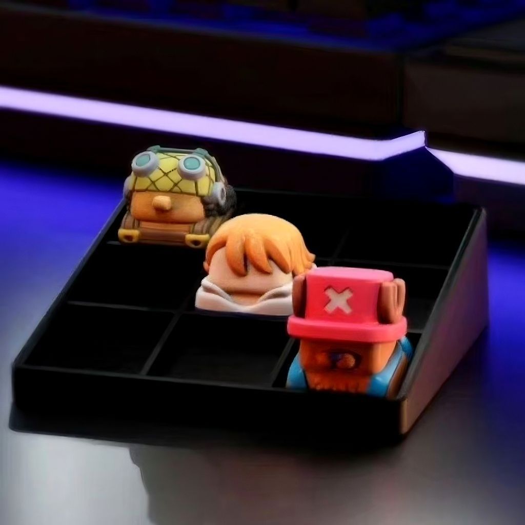 One Piece Chopper Nami anime d - 3D Printing Keyboard Keys reseña y precio