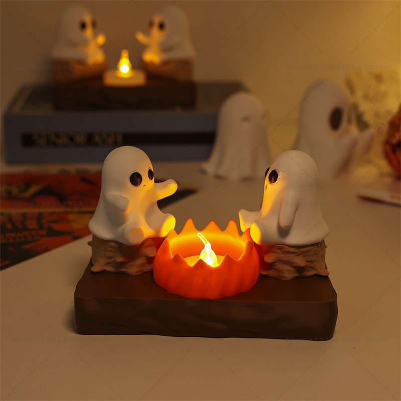 Portavelas con Forma de Fuego  - 3D Printing Ghosting reseña y precio
