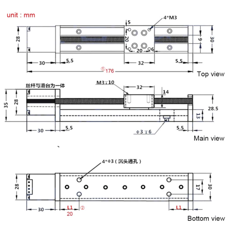 Motor paso a paso NEMA11, Mini - Lead Screw Stepper reseña y precio