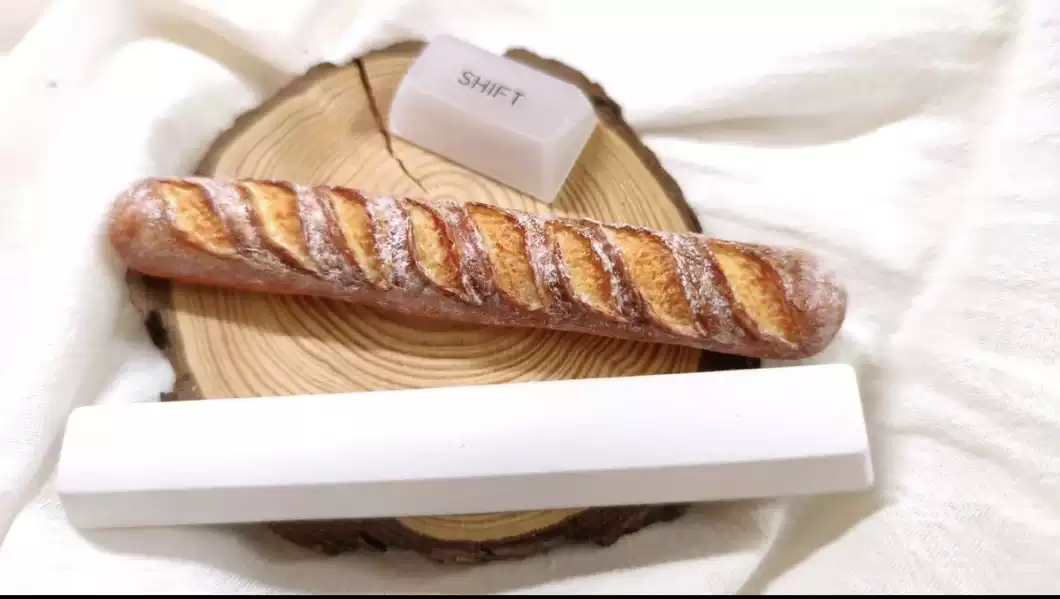 Tecla Baguette Food Artisan Sp - 3D Printing Keyboard Keys reseña y precio